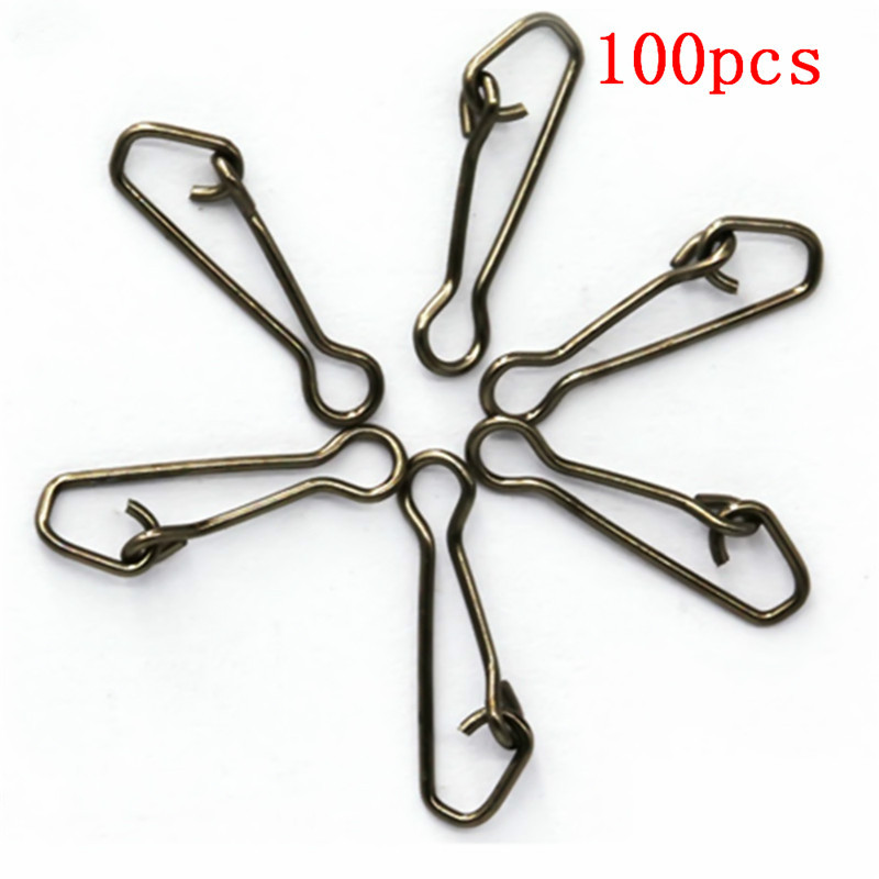 Fishing Hook Assortment - 100ชิ้น/ล็อต QL ตะขอจับ Snap สแตนเลส Sea