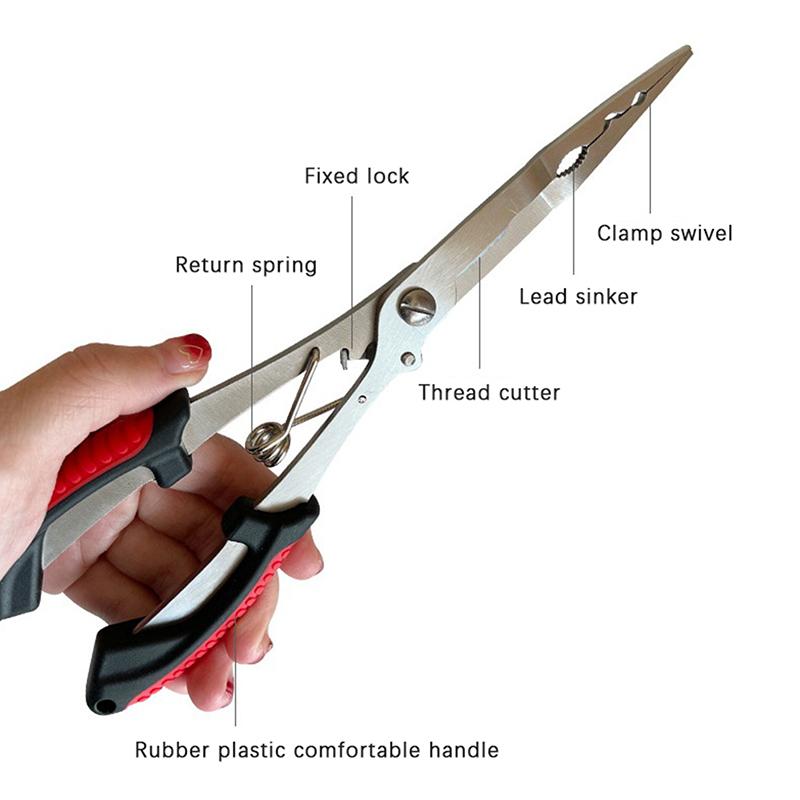 คีมตกปลาแบบขยายได้ ทำจากสแตนเล - Fishing Hook Sharpener บทวิจารณ์และราคา